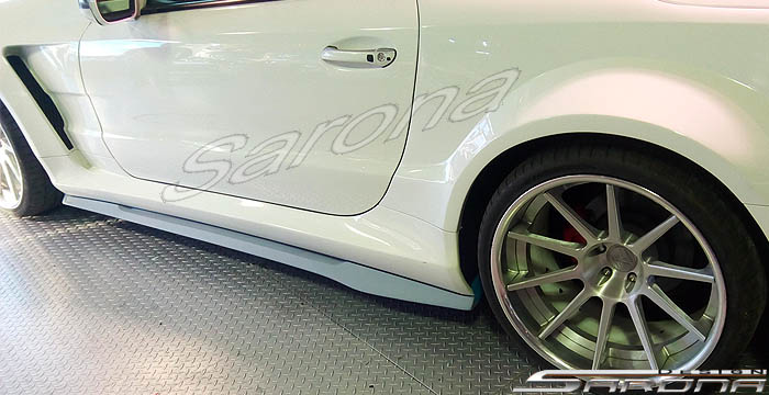 Custom Mercedes SL  Convertible Side Skirts (2003 - 2012) - $690.00 (Part #MB-068-SS)